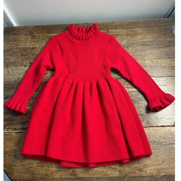 BMG Red Sweater dress size 3T - Picture 1 of 4